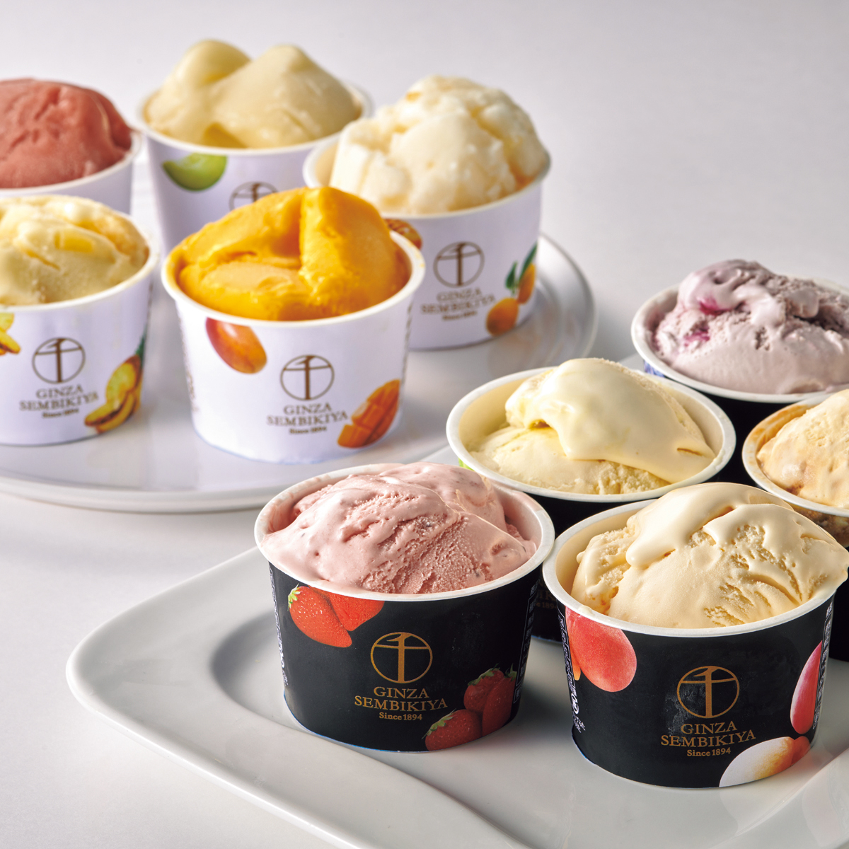 「銀座千疋屋」銀座プレミアムアイス＆ソルベ