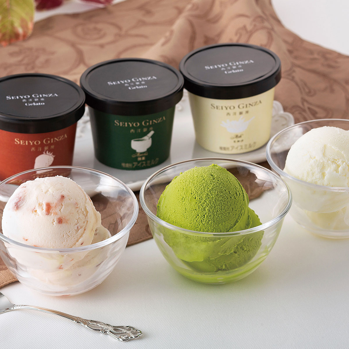 「ホテル西洋銀座」監修 ジェラートセット